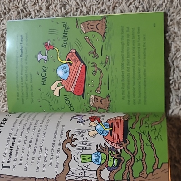 Wheelnuts! Craziest Race on Earth Books - Picture 3 of 7